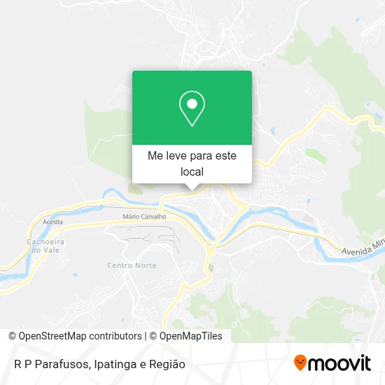 R P Parafusos mapa