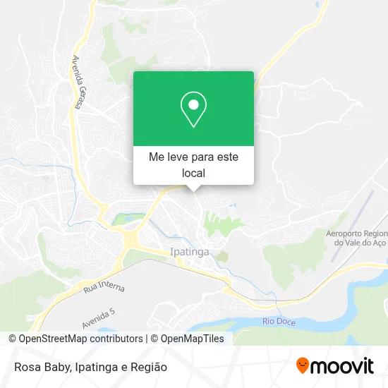 Rosa Baby mapa