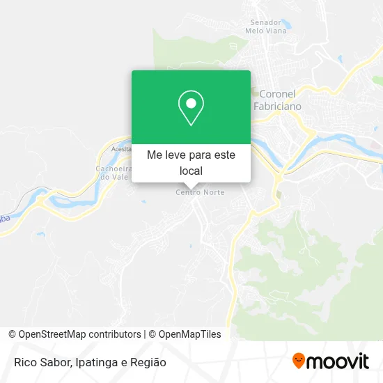 Rico Sabor mapa