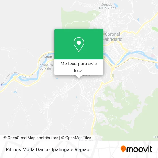 Ritmos Moda Dance mapa