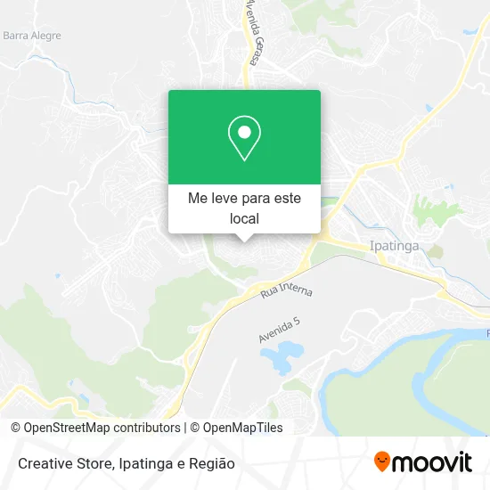 Creative Store mapa