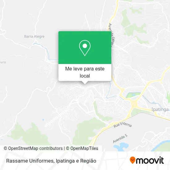 Rassame Uniformes mapa