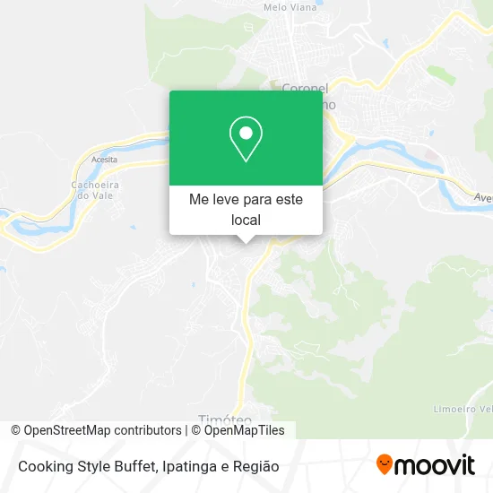 Cooking Style Buffet mapa