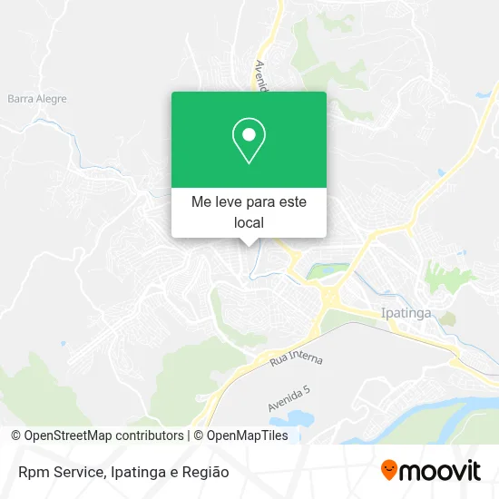 Rpm Service mapa