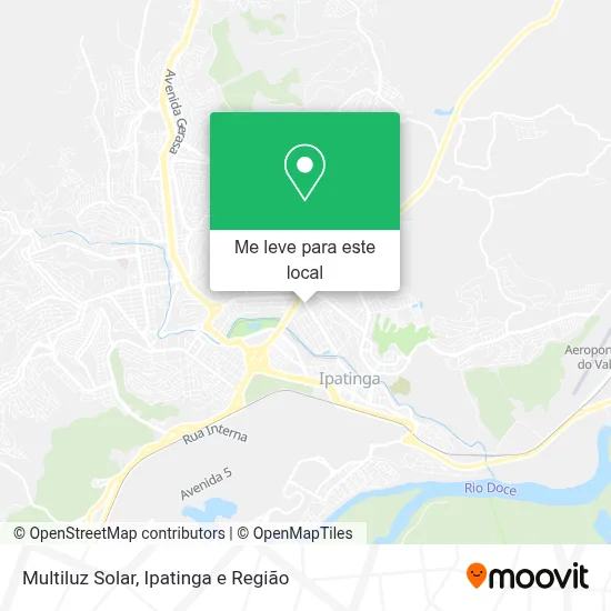Multiluz Solar mapa
