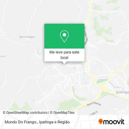 Mundo Do Frango. mapa