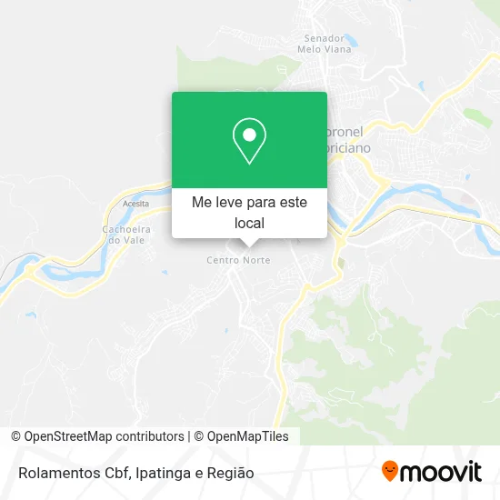 Rolamentos Cbf mapa