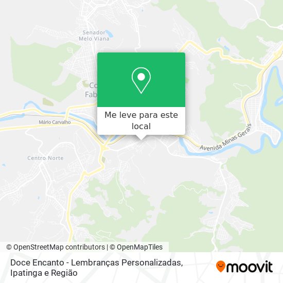Doce Encanto - Lembranças Personalizadas mapa