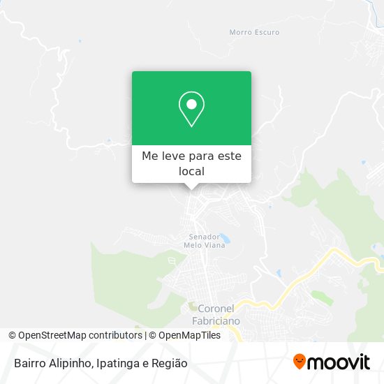Bairro Alipinho mapa