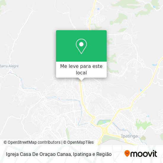 Igreja Casa De Oraçao Canaa mapa