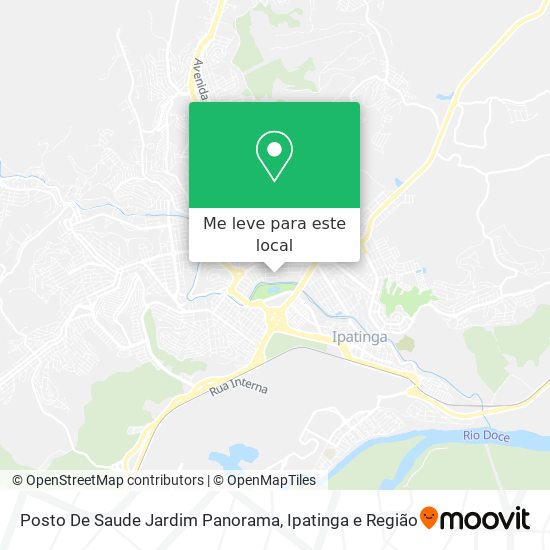 Posto De Saude Jardim Panorama mapa