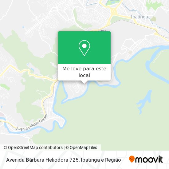 Avenida Bárbara Heliodora 725 mapa