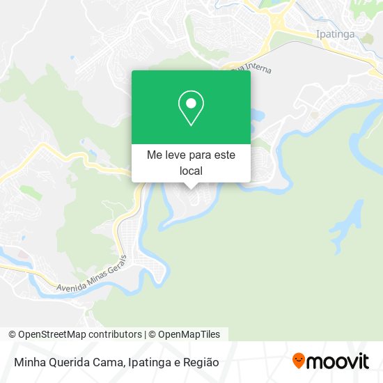 Minha Querida Cama mapa