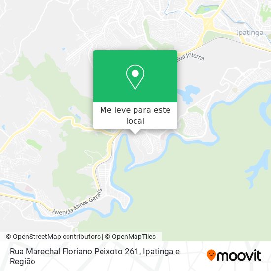 Rua Marechal Floriano Peixoto 261 mapa