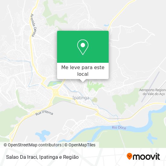 Salao Da Iraci mapa
