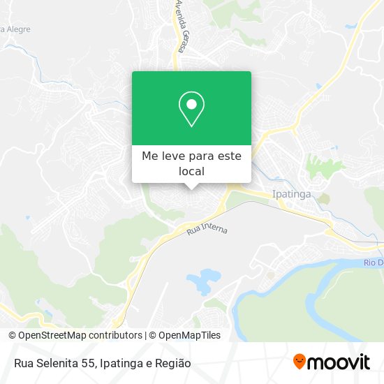 Rua Selenita 55 mapa