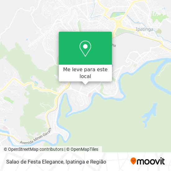 Salao de Festa Elegance mapa