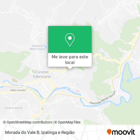 Morada do Vale B mapa