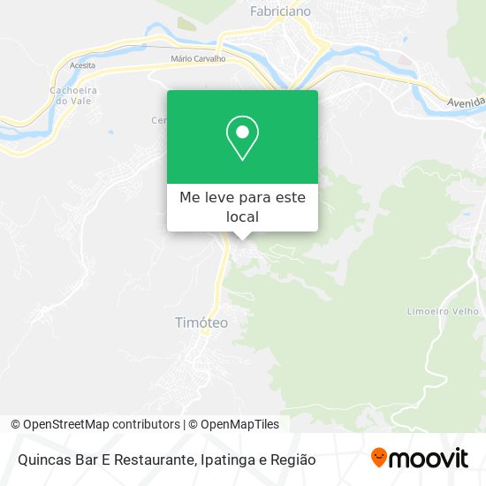 Quincas Bar E Restaurante mapa