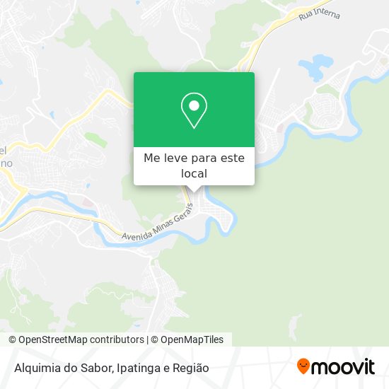 Alquimia do Sabor mapa