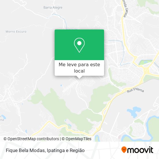 Fique Bela Modas mapa