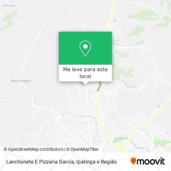 Lanchonete E Pizzaria Garcia mapa
