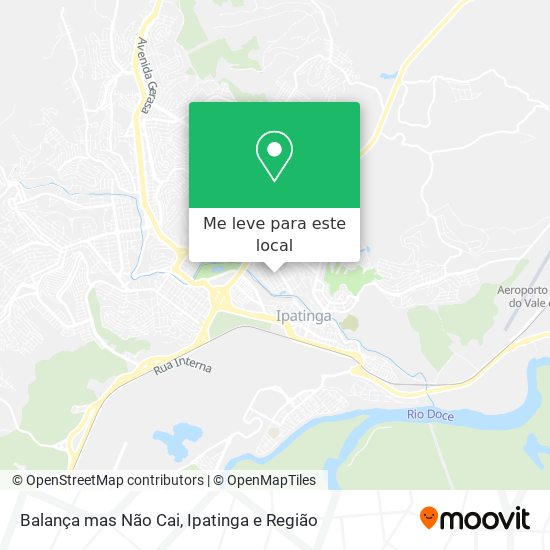 Balança mas Não Cai mapa