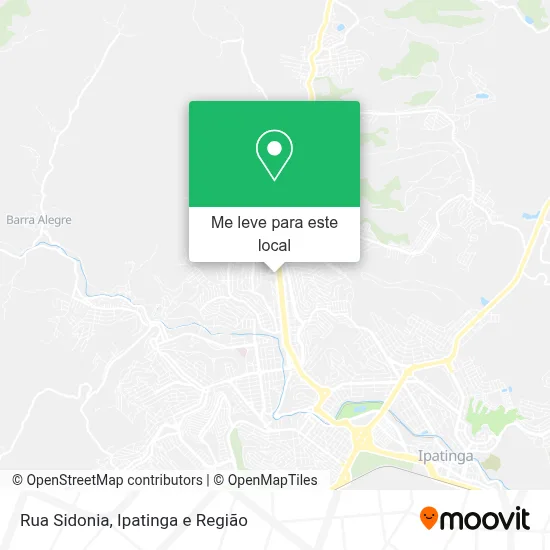 Rua Sidonia mapa