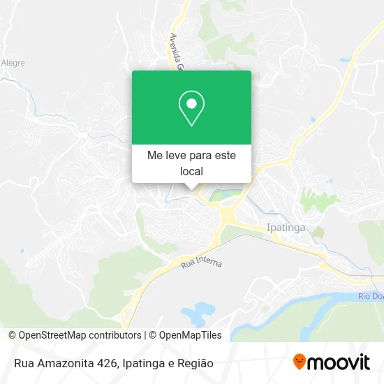 Rua Amazonita 426 mapa