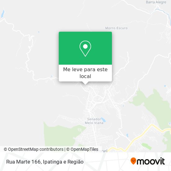 Rua Marte 166 mapa