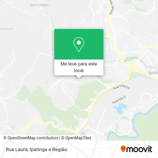 Rua Laura mapa