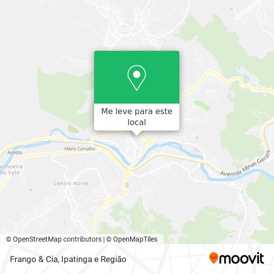 Frango & Cia mapa
