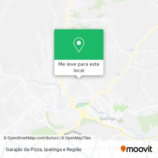 Garajão da Pizza mapa