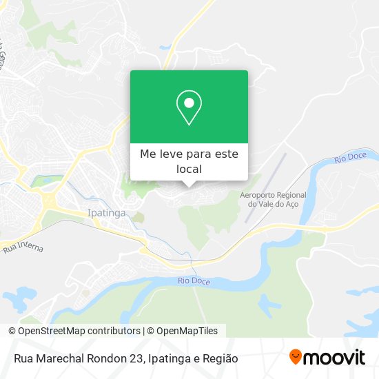 Rua Marechal Rondon 23 mapa
