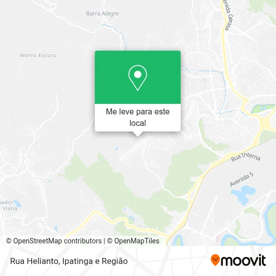 Rua Helianto mapa