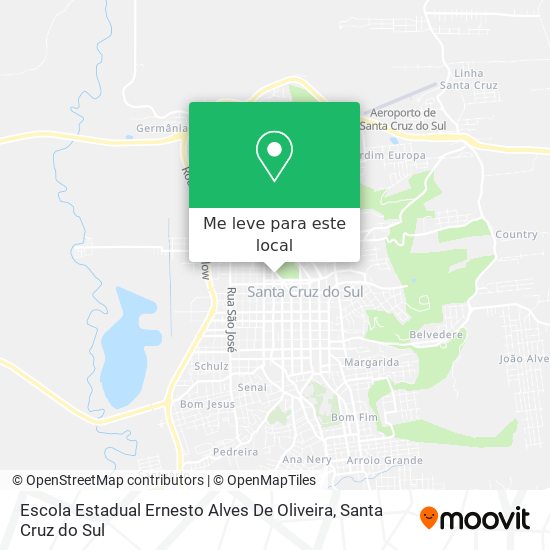 Escola Estadual Ernesto Alves De Oliveira mapa