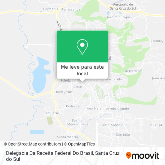 Delegacia Da Receita Federal Do Brasil mapa