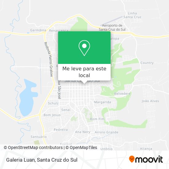 Galeria Luan mapa