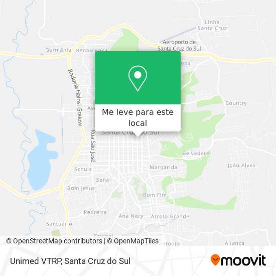 Unimed VTRP mapa