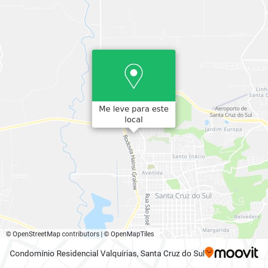 Condomínio Residencial Valquírias mapa