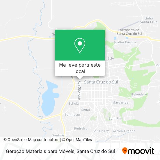 Geração Materiais para Móveis mapa