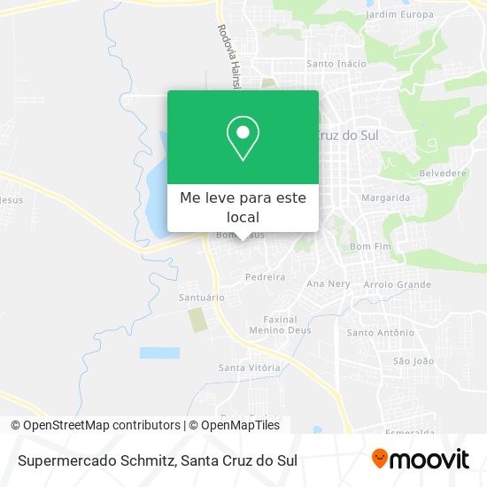 Supermercado Schmitz mapa