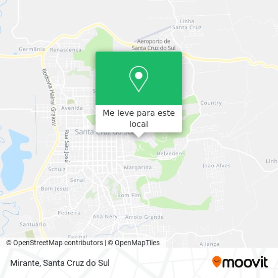 Mirante mapa