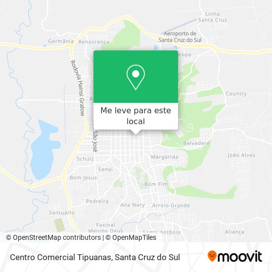 Centro Comercial Tipuanas mapa