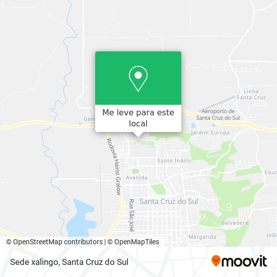 Sede xalingo mapa