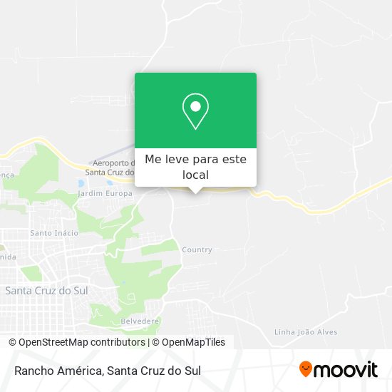 Rancho América mapa