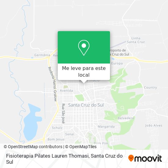 Fisioterapia Pilates Lauren Thomasi mapa
