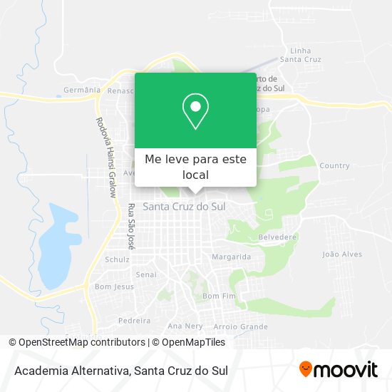 Academia Alternativa mapa