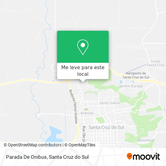 Parada De Onibus mapa