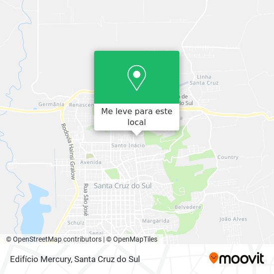 Edifício Mercury mapa